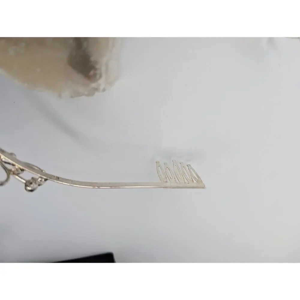 Elegant Silver Tone Rhinestone Tiara Headband Crown with Combs Wedding Prom